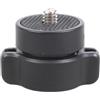 YTtkku Adattatore per testa a sfera leggero da 17 mm presa femmina a 1/4 di pollice conversione a vite per supporti per telefono fotocamera leggero supporto per fotocamera