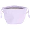Sxhlseller Borsa per Fotocamera con Coulisse in Pelle PU, Custodia per Fotocamera Portatile Impermeabile in Pelle PU con Tracolla, Borsa per Fotocamera DSLR da Viaggio (PURPLE)