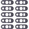 Hiregolish 10 PCS Telefono Cellulare Posteriore di Sostituzione Dell'obiettivo Della Macchina Fotografica per Google Pixel 9 Pro 10pcs Back Camera Lens
