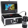 SHEHUALI Telecamera Subacquea, 1. 5M 30M Fotocamera da pesca subacquea Videocamera Finder di pesce 7 pollici DVR. Video Recorder 8G Card Impermeabile 22 LE. DS 360 gradi. ,Fishfinder(White LEDs 30M cable)