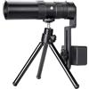 scyca Telescopio per smartphone, telescopio per adulti e bambini | telescopio rifrattori monoculari | robusto telescopio monoculare per il birdwatching e la caccia