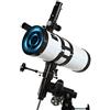 RENYUEH Telescopio, oculari da 20 mm/12,5 mm, telescopio rifrattore con treppiede, telescopio portatile per principianti, adulti, astronomia