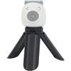 Générique Camera Tripod Foldable, Instant Photo Mount, ABS Material, Lightweight & Portatile, Black/White, Compact Size, Selfie Camera Stand, Travel Tripod for Boyfriend, Girlfriend, Classmates