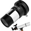 Generic telescopico, oculare completamente rivestito da 3,2 cm, interfaccia fotocamera, ingrandimento 2x per visione astronomica, accessorio telescopio filettato con messa a fuoco chiara