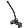Qcwwy Supporto per telefono con luce ad anello a LED, supporto a morsetto in metallo con vite da 1/4 per live streaming, facile installazione, morsetto regolabile, design flessibile, materiale premium, ma