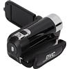 CHICIRIS Fotocamera digitale, videocamera Full HD, rotazione di 270°, schermo a colori da 2,7, zoom 16x, colore: nero