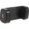 LOORGVEL Clip Telefono per Treppiede Nero in Plastica Filettatura 1/4
