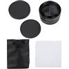 Kavolet Lente di Ingrandimento per Fotocamera con Teleobiettivo Universale 2X da 58 Mm per Fotocamere