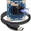 SVPRO - Telecamera USB con obiettivo grandangolare da 2,8 mm, CMOS OV2710 YUY2 e MJPEG Mini 1920x1080 HD Free Driver UVC modulo fotocamera USB per Android (2,8 mm)