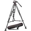 Manfrotto MVH502A 546BK-1 Videocamera portatile Nero treppiede