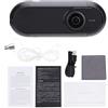 NinGYiYan Videocamera NinGYiYan 4K, foto Ultra HD da 24 MP, tracciamento target anti-vibrazione integrato, doppia lente panoramica a 360°, editing FreeCapture, registrazione di 70 minuti