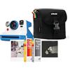 Polaroid Now Travel set, Polaroid Now + 1 confezione i-Type Color Film, 1 confezione B&W, 1 1 bag spectrum (Blue)