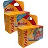 KODAK 2 fotocamere usa e getta da 1 A Photo Portst, Fun Saver/Wedding Camera per feste, 27 + 12 scatti (ISO 800, 35 mm)