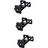jojofuny 3 Pezzi Supporto Per Treppiede Ergonomico Per Fotocamera Supporto Universale Per Telefono Supporto Per Fotocamera Per Smartphone Tablet 58-90mm Telefono 110-185mm Tablet Nero