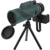Hemobllo Telescopio Monoculare Portatile Per Birdwatching e Campeggio Realizzato in Materiale Plastico Resistente Compatto e Leggero Per Osservare Paesaggi e Animali Selvatici