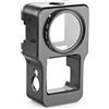 FHGSPQWM Cornice protettiva per custodia protettiva anti-caduta per fotocamera sportiva con supporto hot shoe adatto per Action 2 Camera Video Vlogging Host Protection Border Case Door Housing Frame