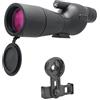 SMTYXS 25-75x60 HD Cannocchiale Zoom Monoculare Potente Telescopio Bak4 Prisma ED Lente For Il Campeggio Esterno Bird Watching Di Ripresa(B black)