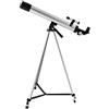 RENYUEH Telescopio monoculare da esterno Telescopio professionale HD Treppiede in alluminio incorporato Elevazione a 90 gradi Design ergonomico Adatto ai bambini
