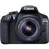 Canon EOS 1300D EF-S 18-55 IS II - 55 is fotocamera reflex nero