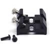 Generic Accessori per telescopi Supporto for anelli guida a 6 punti da 42 mm, 50 mm, 65 mm, 80 mm con mini piastra da 100 mm, telescopio astronomico Oculare per telescopio(Bridge dovetail slot)