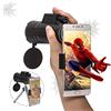 WANWEN 10X52 Telescopio Monoculare HD Monoculare Mini Visione Notturna Impermeabile Anti-Fog Anti-Fog Con Adattatore Mobile Treppiede Per Il Campeggio Bird Watching Viaggi Giardino Natura Animali Caccia