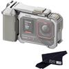 Insta360 Ace Pro 2/Insta360 Ace Pro Xplorer Grip Kit (Moonlight Silver), impugnatura più confortevole, trasforma la fotocamera in uno strumento perfetto per la fotografia di strada e i viaggi urbani