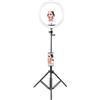 Wakects Utile Fotografia con Luce Anulare, Selfie con Luce di Riempimento per Live Streaming
