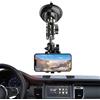 Generisch Supporto per auto per fotografia, regolabile a 360°, con base anti-shake, supporto universale per cruscotto o parabrezza, ideale per riprese video, riprese e vloggi