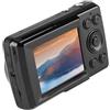 Denash Mini Videocamera, Fotocamera Digitale Facile da Installare, Soddisfa la Domanda, Sensore Eccellente Leggero e Portatile per il Fotografo Domestico (BLACK)