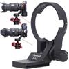 iShoot Collare per obiettivo Anello di montaggio per treppiede metal compatibile con Sony LA-EA5 Adattatore convertitore, Porta Staffa di Supporto Lenti è Arca-Swiss Fit Piastra a Sgancio Rapido Fotocamera