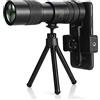 Generic s 10-300×40 Binocolo tascabile monoculare ad alto zoom per campeggio e caccia, visione notturna