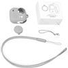 Oxxggkao Custodia protettiva in silicone morbido per fotocamera 360 Go Ultras Thumb con copertura completa del corpo e copriobiettivo in silicone impugnatura per fotocamera