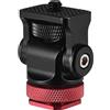 Psdndeww Generale Cold Shoe Mount Regolabile Monitor Holder Camera Field Monitor Tilts Rack Per Fotocamere DSLR & Video Accessori