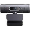 LEIYTFE Fotocamera Per Computer Portatile HD Wide-angle E Video Web Camera, Modalità Di Bellezza, Doppi Microfoni Ad Annullamento Del Rumore, Webcam Per Computer Per Calling Meeting Gaming(2K)