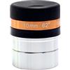 Generic Telescopio Telescopio oculare grandangolare da 62 gradi 10 mm 1,25 pollici One Piece 10 mm