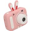 Plyisty Fotocamera per Bambini, Fotocamere Digitali HD da 20 MP, con Obiettivi Dual HD Anteriori e Posteriori, Supporto Registrazione Video HD, Messa a Fuoco Automatica e Rilevamento