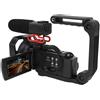 GOWENIC Videocamera Ad Alta Definizione 5K, Videocamera Digitale con Zoom 18X con WiFi, Visione Notturna per