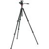 Manfrotto 755CX3-M8Q5 Kit Serie 055 con Testa Ibrida per Fotografia e Video per DSLR, 2 Sezioni, in Carbonio, Nero