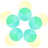 DIYEAH 10pezzi Lente Filtro Faretto in Plastico 100mm Giallo e Verde per Fotografi e Videografi
