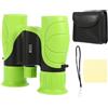 VANZACK Binocolo per Bambini 10x22 Mini Portatile in Abs per Esplorazioni | Imaging ad Ampio Campo, Messa a Fuoco Ottica e Regolazione Distanza, Verde per Ragazzi