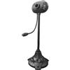 Zkydhbd Alta Webcam USB Rotatable PC Camera 360 Gradi di Rotazione Integra In Microfoni Per Laptop E Desktop Integra In Microfoni Webcam