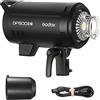 Godox DP600III-V Flash da studio,GN106 Tempo di riciclo 0,1-1S,1/2000-1/800s Durata flash, Sistema 2.4G X,Supporto Bowens con lampada da modellazione a LED da 30 W per matrimoni,fotografia di ritratti