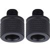 Bottone 2pcs 3/8 a M8 M10 Vite Della Macchina Fotografica Treppiede Base Collegamento di Montaggio Fisso Conversione per SLR Fotografia Accessorio DSLR Accessori Attrezzature Fotografiche Treppiede
