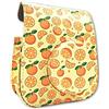 GLBMLMTHZP Borsa a tracolla in pelle con chip retrò for fotocamera di colore arancione arancione estivo Adatto for Fuji Fit for Mini 11 borsa fotografica
