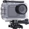 Plyisty Action Camara 5K 24MP, Fotocamera Subacquea da 30MP, Fotocamera Sportiva Grandangolare, Doppio Touch Screen, Anti-vibrazione, Kit di Accessori per Montaggio su Casco