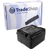 Trade-Shop ad alte prestazioni fotocamera batteria agli ioni di litio 7,2 V 7,4 V per Panasonic HDC-SD1 HDC-SD5 HDC-SD20 HDC-SD200 HDC-HS9 HDC-HS20 HDC-HS100 sostituisce VW VBN130 VW vbn 130 VWVBN130 con