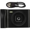 GOWENIC Videocamera Digitale da 2,8 Pollici HD 1080P, Fotocamera per Vlogging da 20 MP, Zoom Digitale 8X, Batteria da 800 MAh, per Ricordi di Viaggio, Vlog, Ritratti Notturni, Paesaggi,