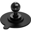 ULIJTH Supporto adesivo di aspirazione della testa a sfera di 17mm per le macchine fotografiche di sport Caratteristica Base della lega di alluminio superiore ventosa per il