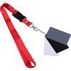 YiQinzcxg Compatta 18 gradi Digital White Black Grey Card 18% grigio per una precisa correzione dell'equilibrio in fotografia