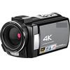NGBFF Macchinetta Digitale, Videocamera Videocamera 4K Professional for Blogger, AE8 IR. Visione notturna Wifi Vlogging Camera piena HD. Fotocamere digitali con microfono(Standard)